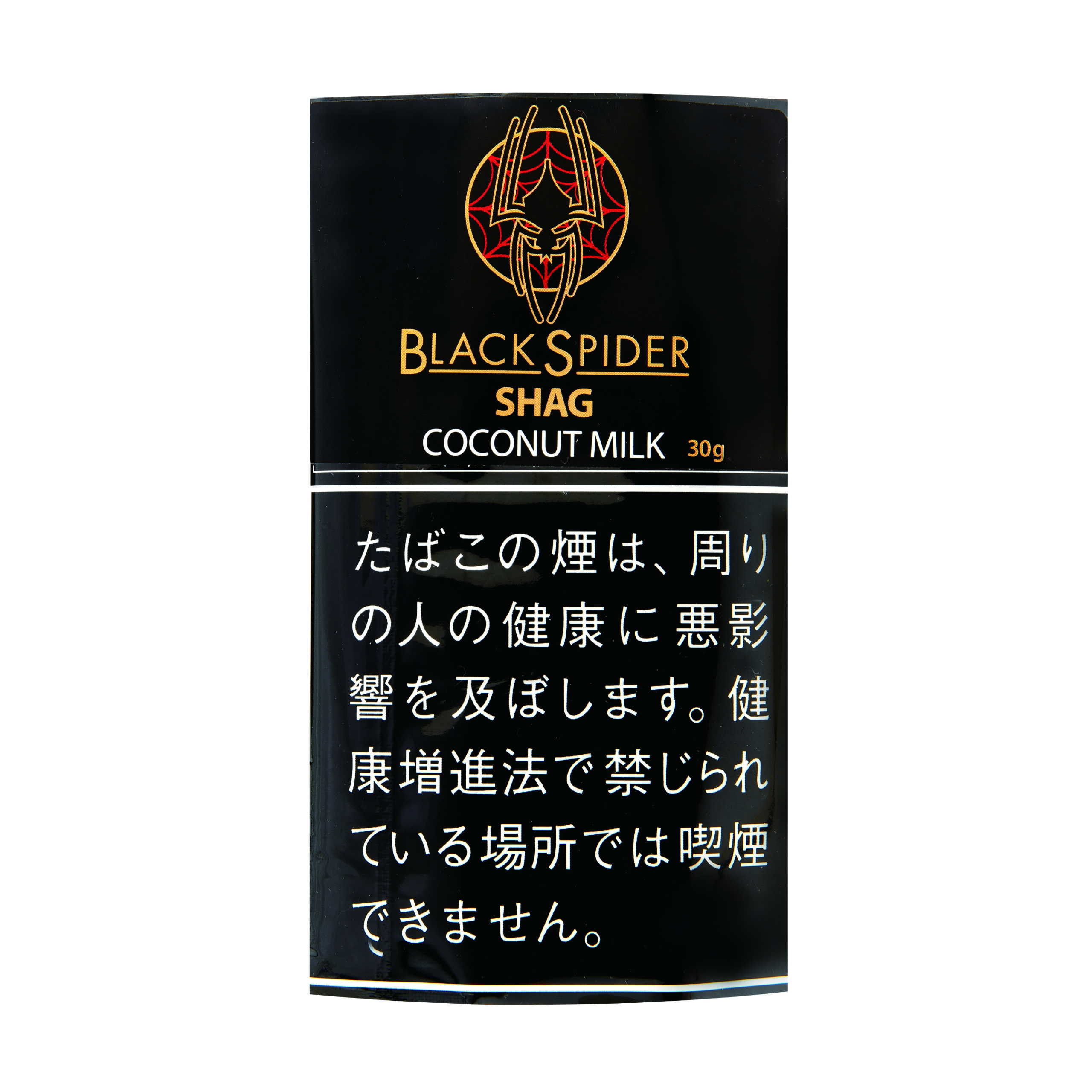 黑蜘蛛椰奶 · 手卷烟丝/ブラックスパイダーシャグ ココナッツミルク
