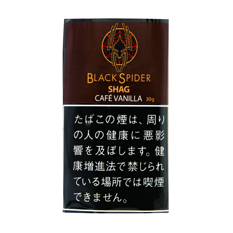 黑蜘蛛咖啡香草 · 手卷烟丝/ブラックスパイダーシャグ カフェバニラ