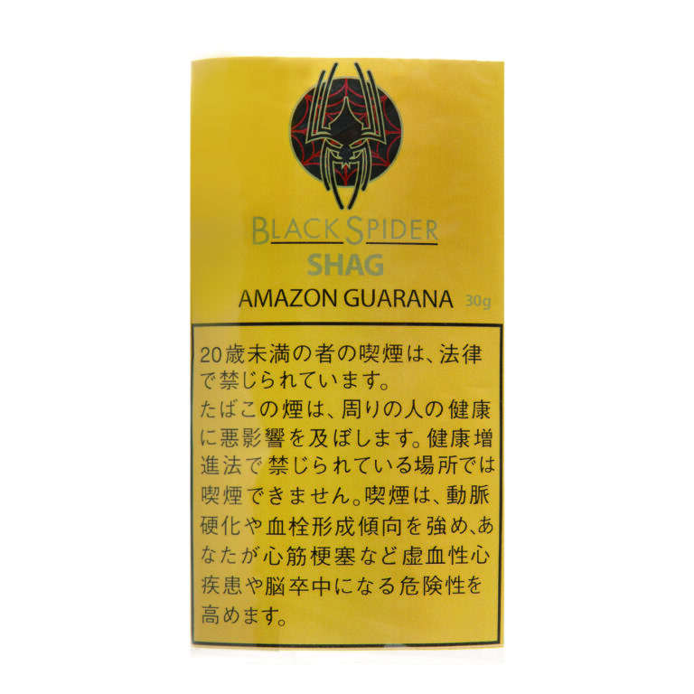 黑蜘蛛亚马逊瓜拉那 · 手卷烟丝/ブラックスパイダーシャグ アマゾンガラナ