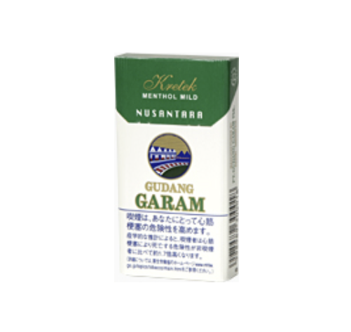 GARAM薄荷12 · 外国香烟/ガラム ヌサンタラ メンソール（12）