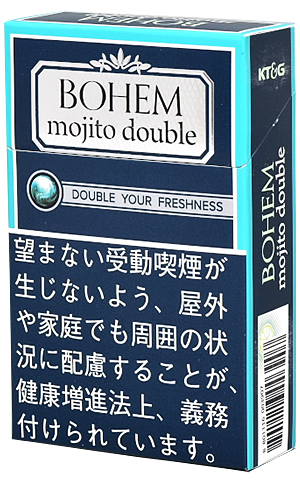 宝亨雪茄莫吉托双爆珠 · 外国香烟/ボヘームシガー モヒートダブル