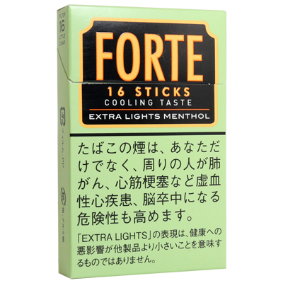 FORTE16原味薄荷 · 外国香烟/フォルテ16 エクストラライト メンソール