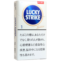 好彩精华1mg长支 · 外国香烟/ラッキーストライク エキスパートカット 1 100’S