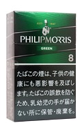 菲利普莫里斯薄荷8mg硬盒 · 外国香烟/フィリップモリス メンソール 8 KS ボックス