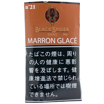 黑蜘蛛栗子 · 手卷烟丝/ブラックスパイダー シャグ マロングラッセ
