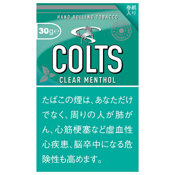 小骏马COLTS浓薄荷 · 手卷烟丝/コルツ クリアーメンソール