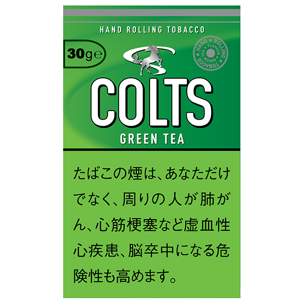 小骏马COLTS绿茶 · 手卷烟丝/コルツ グリーンティー