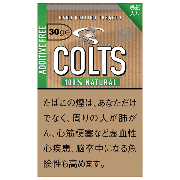 小骏马COLTS纯天然 · 手卷烟丝/コルツ 100%ナチュラル