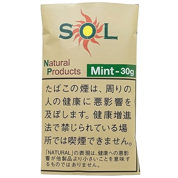 SOL薄荷 · 手卷烟丝/SOL ミント30g