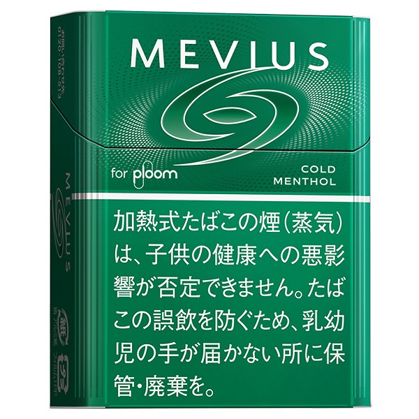 梅比乌斯冰薄荷 · 加热烟草/メビウス コールド メンソール(PLOOM X/AURA用)