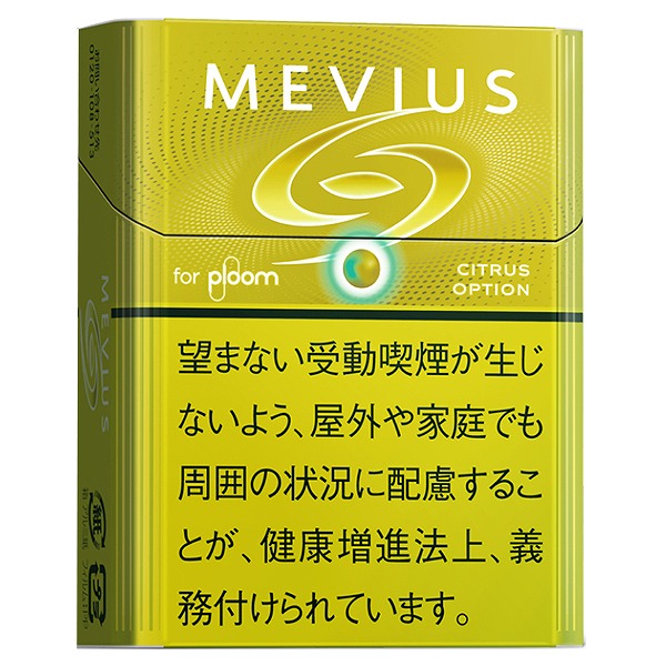 梅比乌斯柑橘 · 加热烟草/メビウス シトラス オプション（PLOOM X／AURA用）