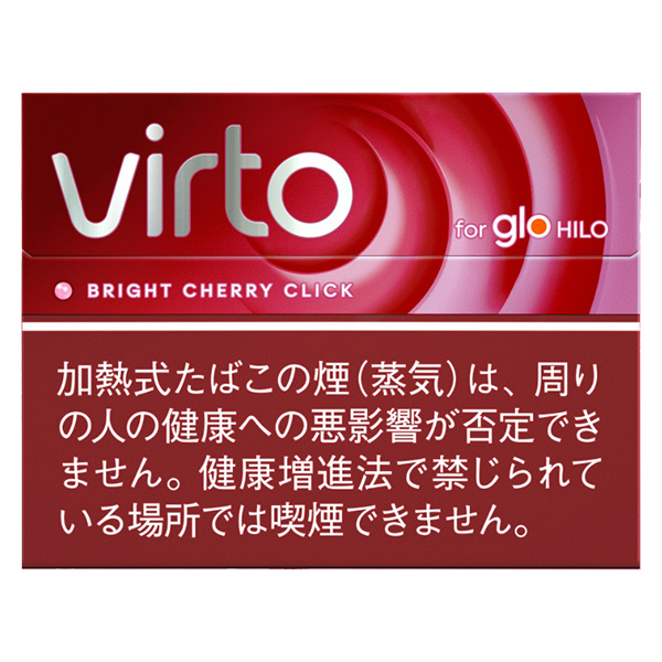 VIRTO樱桃 · 加热烟草/ヴァルト ブライト チェリー クリック(GLO HILO用)