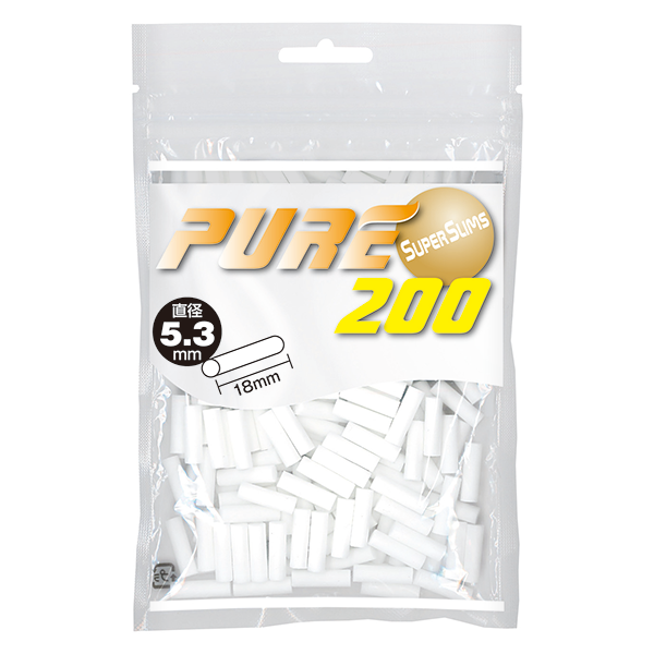 PURE滤嘴超细款5.3mm*18mm · 手卷耗材/ピュア・スーパースリム・フィルター