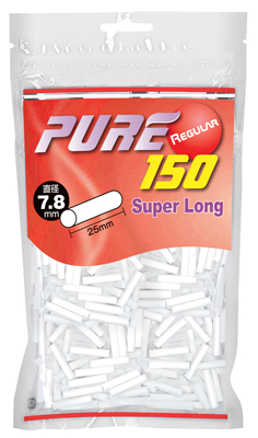 PURE滤嘴基础款加长7.8mm*25mm · 手卷耗材/ピュア レギュラースーパーロングフィルター