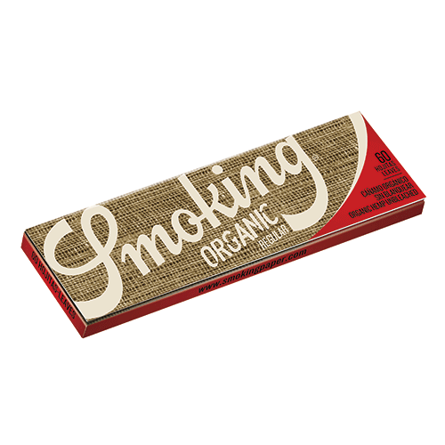 smoking有机纸超薄无漂白ORGANIC（70mm×37mm） · 手卷耗材/スモーキング オーガニックヘンプ・シングル