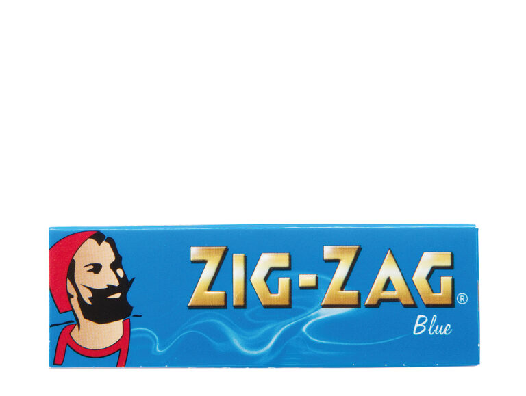 ZIG-ZAG老人头慢燃纸Blue · 手卷耗材/ジグザグ・ブルーシングル