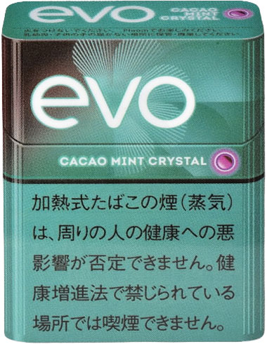 EVO可可薄荷ploom用 · 加热烟草/エボ・カカオ・ミント・クリスタル・プルーム用